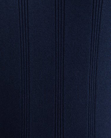 Braddon Knit Polo in NAVY