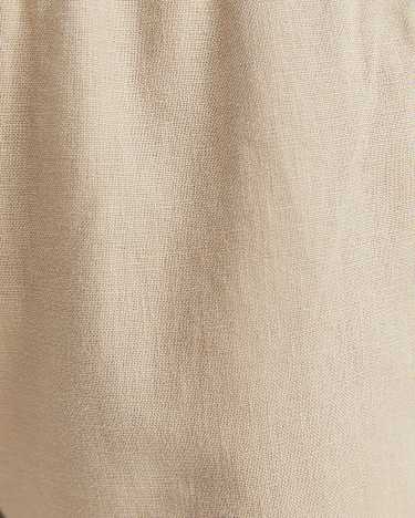 Caffery Linen Short in CAPPUCCINO