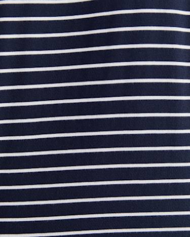 Supersoft Tee in NAVY/WHITE