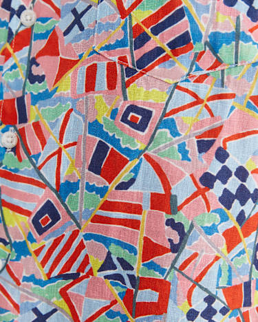 Mac Short Sleeve Liberty Cuban Shirt in MULTI