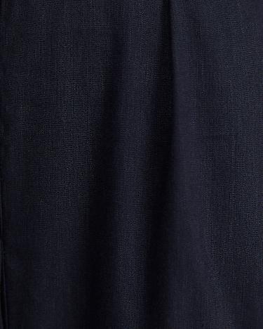 Rosa Belted Shirt Dress in CLASSIC NAVY