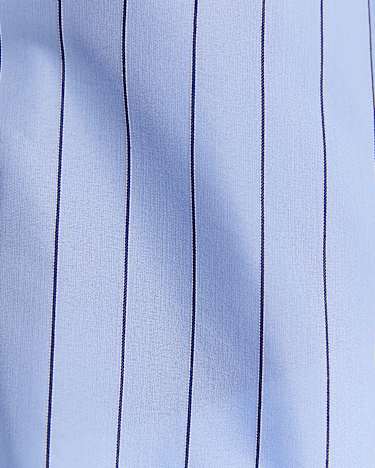 Nora Stripe Long Sleeve Shirt in BLUE MULTI