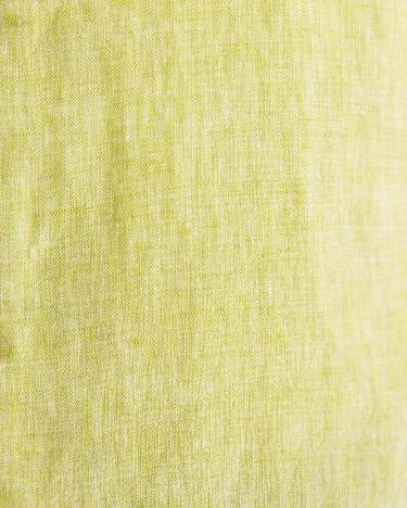 Short Sleeve Stanton Linen Shirt in LIME
