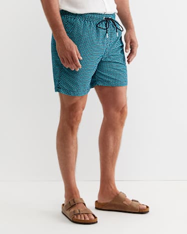 Chester Swim Short in NAVY MULTI