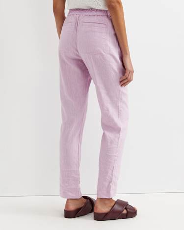 Rosa Linen Pant in ORCHID