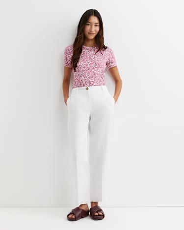 Laurel Short Sleeve Liberty Tee in PINK MULTI