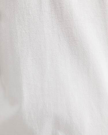 Flutter Short Sleeve Tee in WHITE