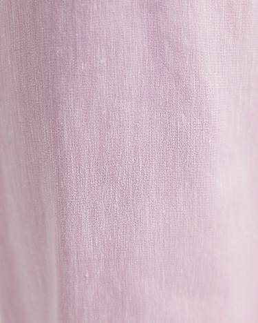 Rosa Crop Linen Pant in ORCHID