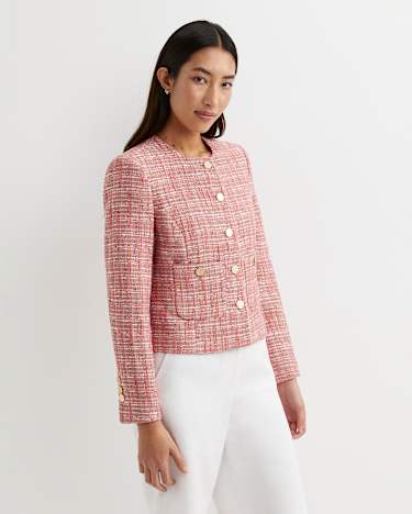 Sophia Tweed Jacket in MULTI
