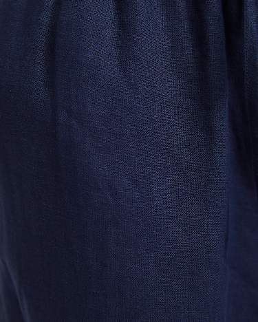Lulu Drawcord Pant in NAVY