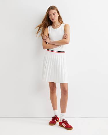 Maxine Milano Mini Skirt in WHITE