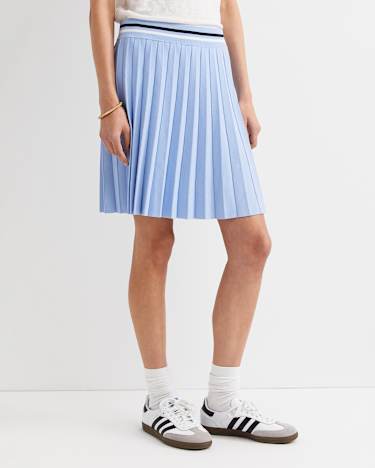 Maxine Milano Mini Skirt in SKY
