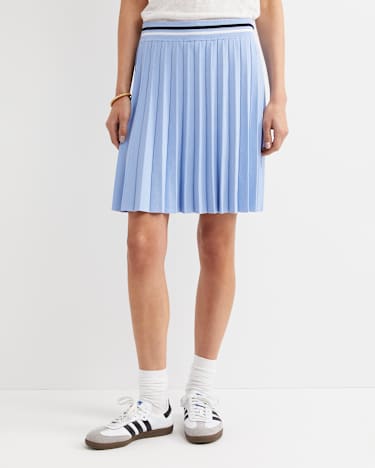 Maxine Milano Mini Skirt in SKY