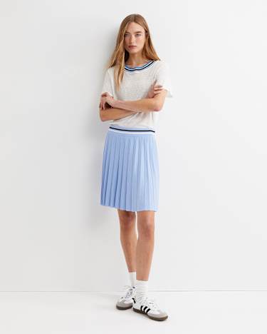 Maxine Milano Mini Skirt in SKY