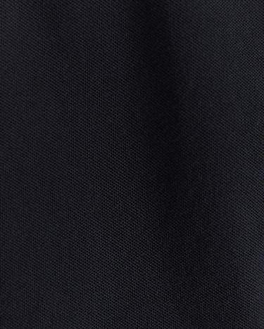SC Tipped Pique Polo in BLACK
