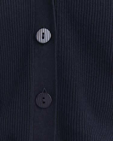 Becky Cotton Vest in NAVY