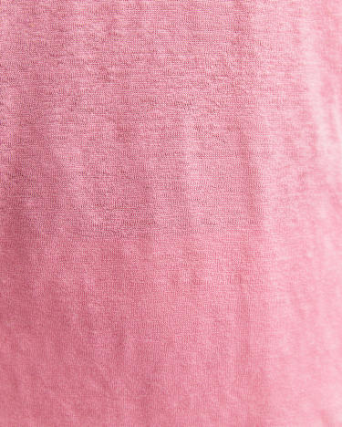 Cecile Linen Top in ROSEBERRY
