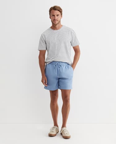 Waverly Volley Short in DUSTY BLUE