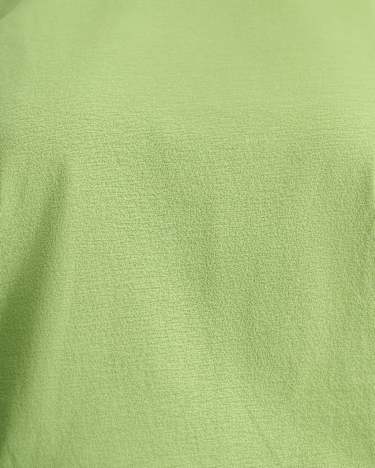 Mercerised Cotton 3/4 Sleeve Tee in AVOCADO
