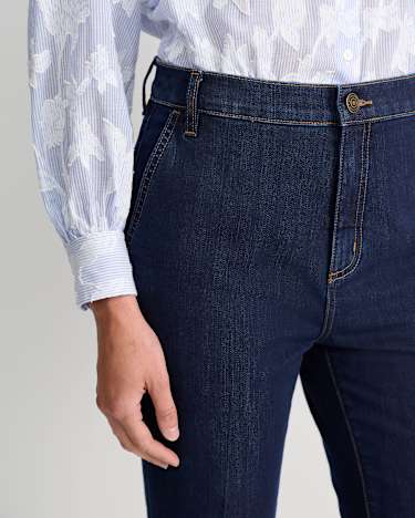 Maxine Trouser Jean in DARK WASH
