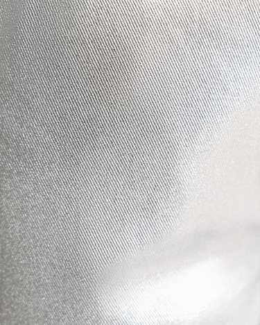 Bec Foiled Straight Leg Jean in SILVER