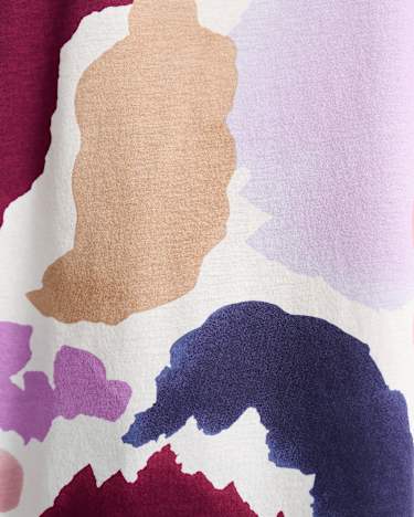 Leah Mercerised Tee in MULTI