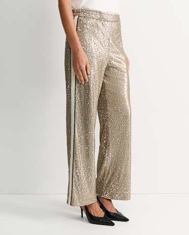 Sammi Sequin Pant in GOLD