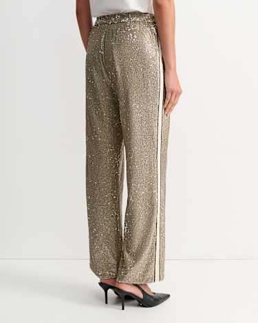 Sammi Sequin Pant in GOLD