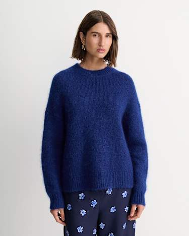 Sarish Chunky Sweater in MIDNIGHT