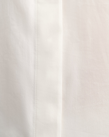 Hannah Cotton Silk Shirt in WHITE