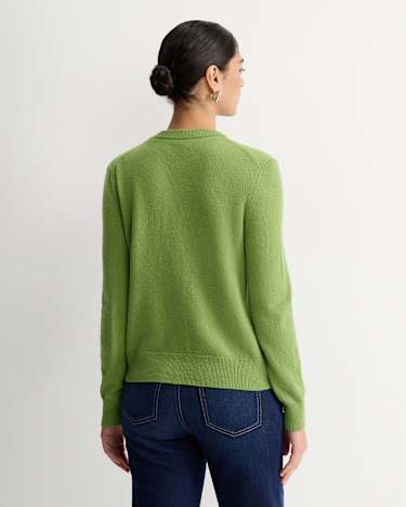 Sunshine Wool Cardigan in AVOCADO