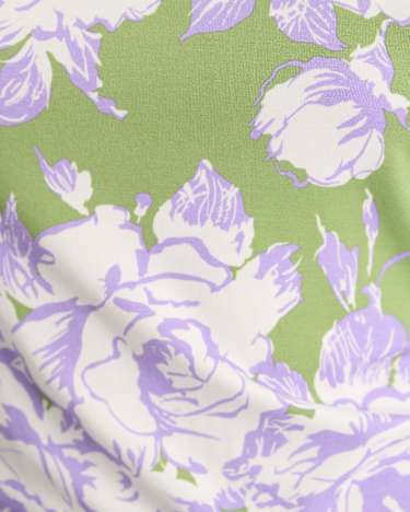 Bloom Liberty Long Sleeve Magic Tee in GREEN