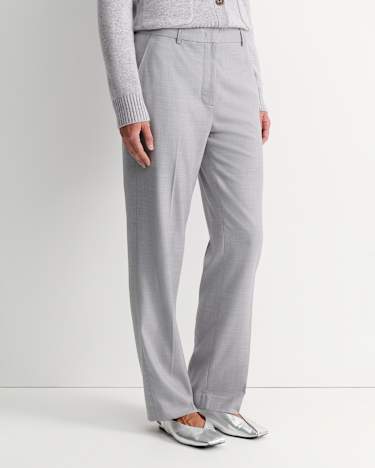 Wren Straight Leg Pant in GREY
