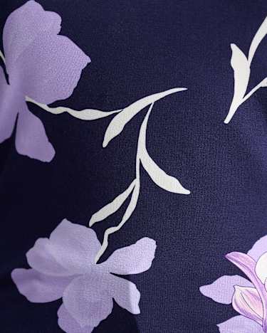 Iris Long Sleeve Magic Tee in NAVY MULTI