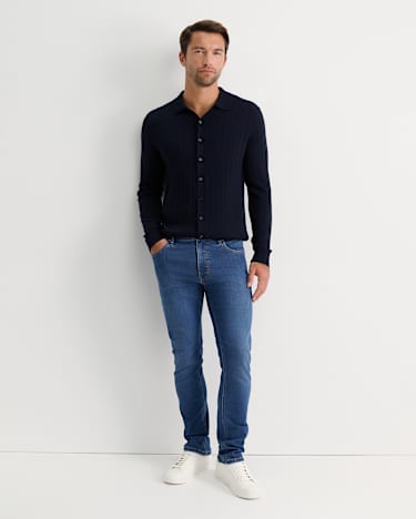 William Straight Leg Jean in INDIGO WASH