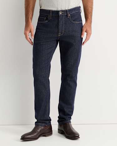 William Straight Leg Jean in RAW WASH
