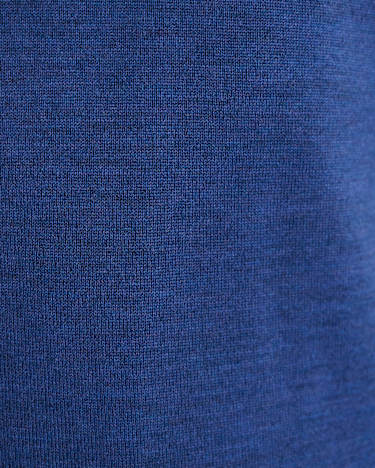 Henry Merino Quarter Zip Knit in LAPIS