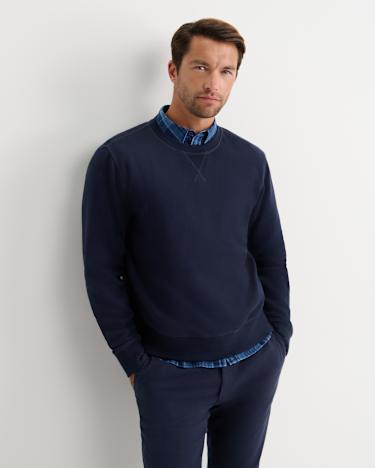 SC Crew Neck Sweat in NAVY