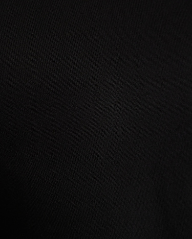 Merino Crew Neck Knit in BLACK