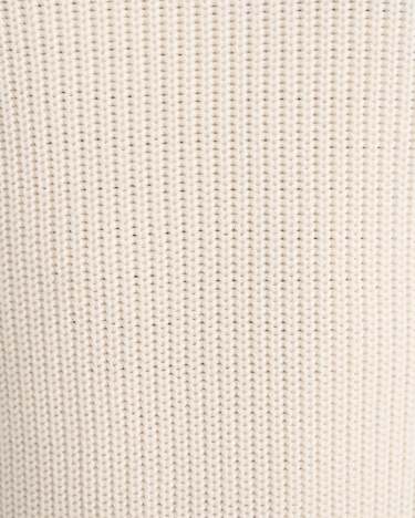 Finn Rib Crew Neck Knit in MILK