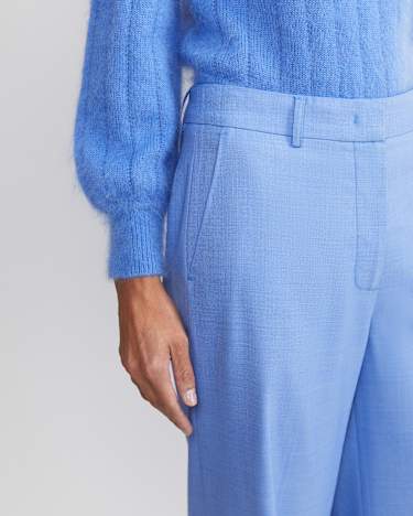 Wren Wide Leg Pant in BELLE BLUE