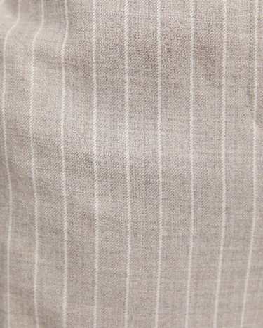 Kate Straight Leg Pinstripe Pant in MINK