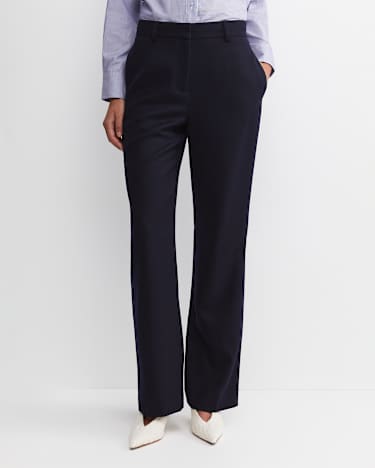 Frankie Straight Leg Pant in NAVY