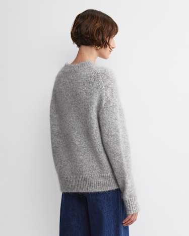 Sarish Chunky Sweater in GREY MARLE