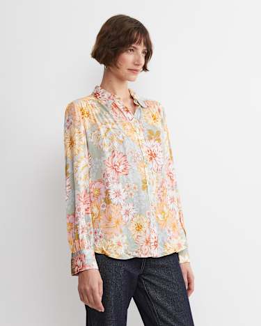 Winter Sweet Long Sleeve Shirt in MULTI