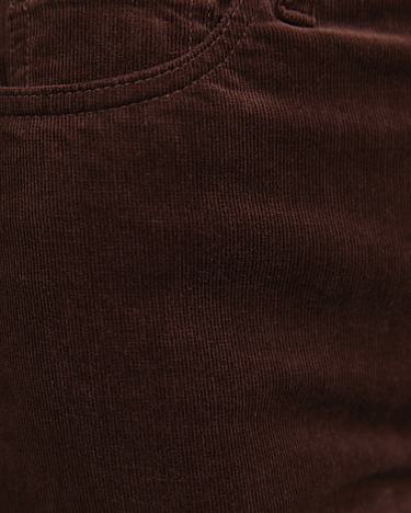 Cleo Straight Cord Jean in CHOCOLATE