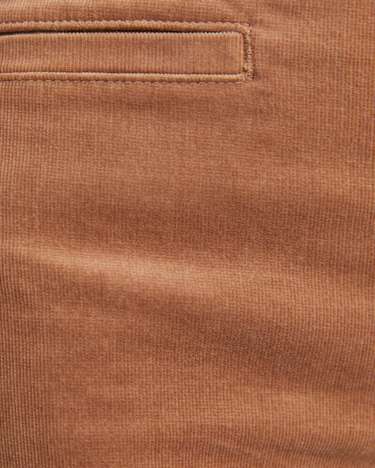 Cleo Cord Wide Leg Jean in CAMEL