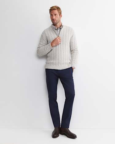 Leo Liberty Long Sleeve Shirt in WHITE/MULTI