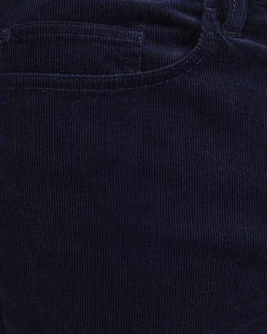 Hudson Straight Leg Cord in NAVY