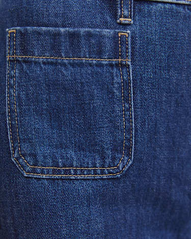Nili Wide Leg jean in BLUE WASH
